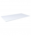 Lauaplaat ERGO 160x80cm, hallikasvalge