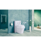 Dietz SmartFix toilet seat with armrests