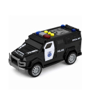 Police Car Special Vehicle Police Car Lights Sounds Black 1:32