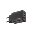 Verbatim 32352 Essentials GaN Charger 65W EU plug Black, Indoor, AC, 20 V, Black