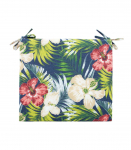 Toolikate SUMMER FLOWER  38x43x2,5cm, tume lillemuster, 100% pol&uuml;ester, kangas 472