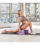 KJ01 joogaplokk (lilla) &mdash; HMS