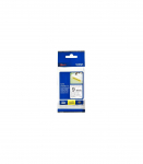 Brother TZe-S121 Strong Adhesive Laminated Tape Black on Clear TZe 8 m 9 cm