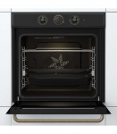 Gorenje Oven BOS67371CLB 77 L Multifunctional EcoClean Mechanical control Steam function Height 59.5 cm