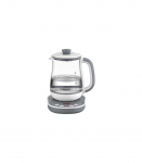 TEFAL Tastea Kettle BJ551B10 Tea Kettle 1400 W 1.5 L Glass 360&deg; rotational base Grey/White