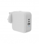 Hyper HyperJuice 70W USB-C GaN Travel Charger (3C+1A) - White Hyper