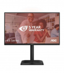 LCD Monitor|AOC| 60.5 cm (23.8")|1920 x 1080 pixels|Full HD|Native aspect ratio 16:9|LED|Flat|24E4U
