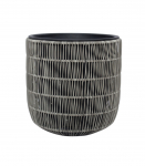 Lillepott WICKER D35xH36cm, hall