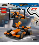 LEGO City F1 s&otilde;itja McLareni v&otilde;istlusautoga