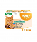 IAMS DELIGHTS Land & Sea Collection in Jelly box &ndash; wet cat food &ndash; 8x85g