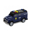 Car Special Unit Vehicle SWAT Lights Sounds Navy Blue 1:32