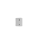 Lanberg Rack Cabinet 10" Wall/Pole-Mount IP55 Hermetic 340X250X500, Grey (Assembled)
