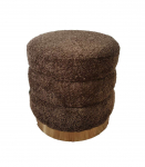 Tumba LAUREN D35xH38cm, pruun