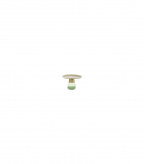 Diivanilaud TIFFANY B kuldne/roheline 70 cm