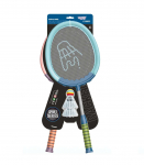 WOOPIE sulgpalli komplekt: reketid ja sulgpallid, 2 tk.