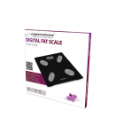 Esperanza EBS022K personal scale Electronic personal scale Square Black