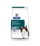 HILL'S PRESCRIPTION DIET Multi-Benefit Feline w/d Dry cat food Chicken 3 kg