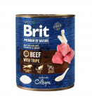 BRIT Premium by Nature Beef with Tripe - Wet dog food - 800 g