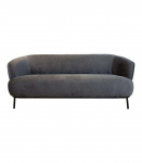 Diivan GEMALA 2,5 kohaline 200x84xH82cm, tumehall