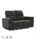 Diivan MATIAS 2-kohaline elektriline recliner 162x90xH100cm, hall