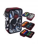 CoolPack pinal, t&auml;idetud, 3 lukuga - Jumper 3 Street Art