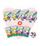 ANIMAL ISLAND Love Box Fileciki w galarecie mix smak&oacute;w 48szt + zabawka