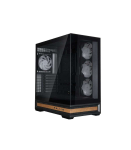 Zalman P40 NAMU, ATX Mid Tower PC Case, 4 x 120mm ARGB Fans, Black