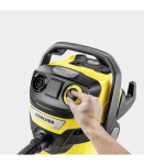 Vacuum Cleaner|KARCHER|Input power 1200 W|Dust capacity 25 L|Drum vacuum|Cleaning type Dry&wet|Dust container Dust bag|Colour