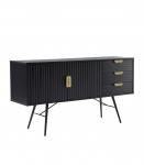 Kummut PIXAR 150x40xH80cm, must