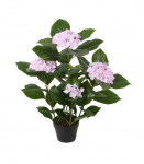 Kunsttaim WIND HYDRANGERA H80cm, roosa