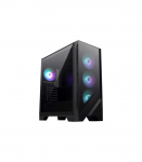 MSI PC Case MAG FORGE 321R AIRFLOW Side window Black Mid-Tower Power supply included No ATX