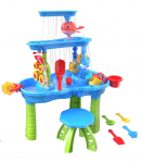 WOOPIE XL veelaud - m&auml;ng veega ja liivaga, 37 osa