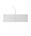 Genesis Thor 404 Mechanical Gaming Keyboard Wired US White USB Gateron Yellow Pro