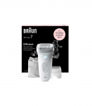 Braun Epilator SE7-041 Silk &eacute;pil 7 Number of power levels 2 Wet & Dry White/Silver