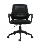 T&ouml;&ouml;tool BRESCIA, 61,5x57xH91-102cm, must, pol&uuml;esterkangas, plastik