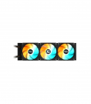 Gigabyte GP-GIGABYTE GME 360 GAMING 360 Liquid CPU Cooler- 3x120mm ARGB Fans, 12 cm, Black