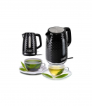 C280C ELDOM Kettle ELLI, capacity 1.7 l, power 2200 W, black, strix, black