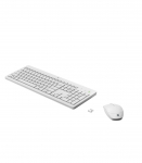 HP 230 Wireless Mouse Keyboard Combo - White - US ENG