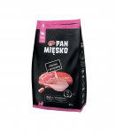 PAN MIĘSKO Veal with quail L puppy - dry dog food - 20kg