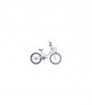 Huffy Girly Girl 20" Laste jalgratas, Valge