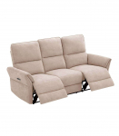 Diivan DAMIKA 3-kohaline elektriline recliner 200x92xH103cm, helepruun
