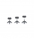Master Massage Stool for Master, black