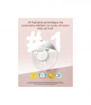 MOMCOZY M5 &ndash; noszony laktator, czerwony, zestaw podw&oacute;jny 0