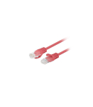 Lanberg Patchcord CAT.6 UTP 3M fluke passed 10-pack, Red PCU6-20CC-0300-R