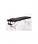 RESTPRO&reg; ALU 2 (M) Black Portable Massage Table
