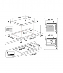 Keraamiline pliidiplaat Whirlpool AKT801NE