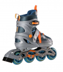 NJ1828A GRAY-ORANGE SIZE S(31-34)  IN-LINE SKATES NILS EXTREME