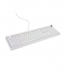 Genesis Thor 404 Mechanical Gaming Keyboard Wired US White USB Outemu Peach Silent