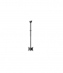 Neomounts CL35-340BL22 Dual Monitor/TV Mount Ceiling Adjustable Height, Rotate, Tilt, Swivel 23-42 " Maximum