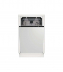 Beko BDFS15021B Dishwasher, Built-in, C, Width 44,8 cm, 10 place settings, White